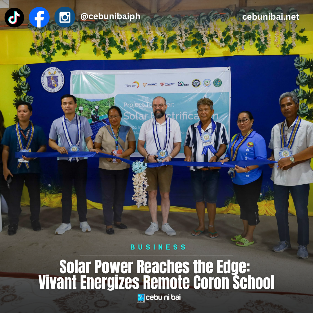 Vivant Lights the Last Mile: Solar Power Brings New Hope to Remote School in Coron, Palawan