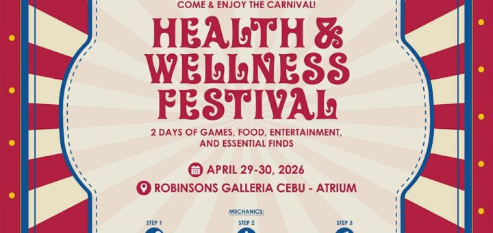 Rose Pharmacy Health & Wellness Festival Cebu 2026 | Carnival Event at Robinsons Galleria