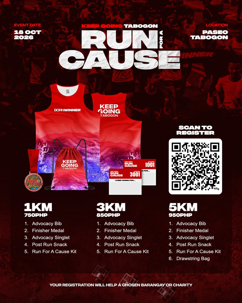Keep Going Tabogon Run for a Cause 2026: Registration, Route, and Details